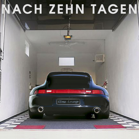 Garage nach 10 Tagen